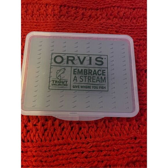 Orvis fly box with book - Picture 3 of 4